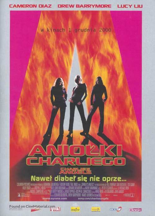 Charlie&#039;s Angels - Polish Movie Poster