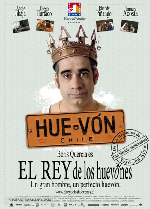 El rey de los huevones - Chilean Movie Poster