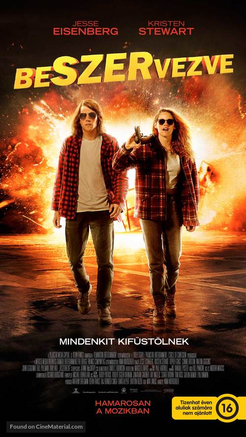 American Ultra - Hungarian Movie Poster