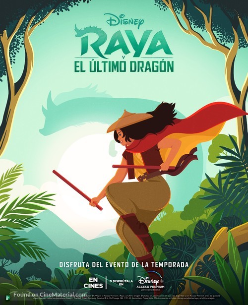 Raya and the Last Dragon - Spanish Movie Poster