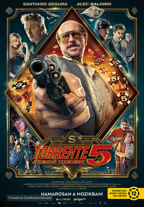 Torrente V: Misi&oacute;n Eurovegas - Hungarian Movie Poster