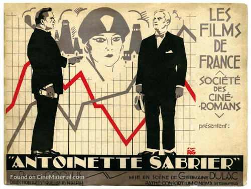 Antoinette Sabrier - French Movie Poster