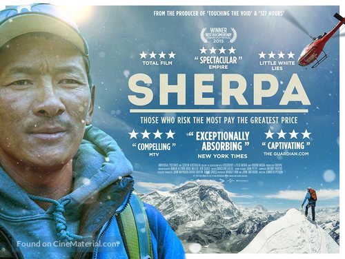 Sherpa - British Movie Poster