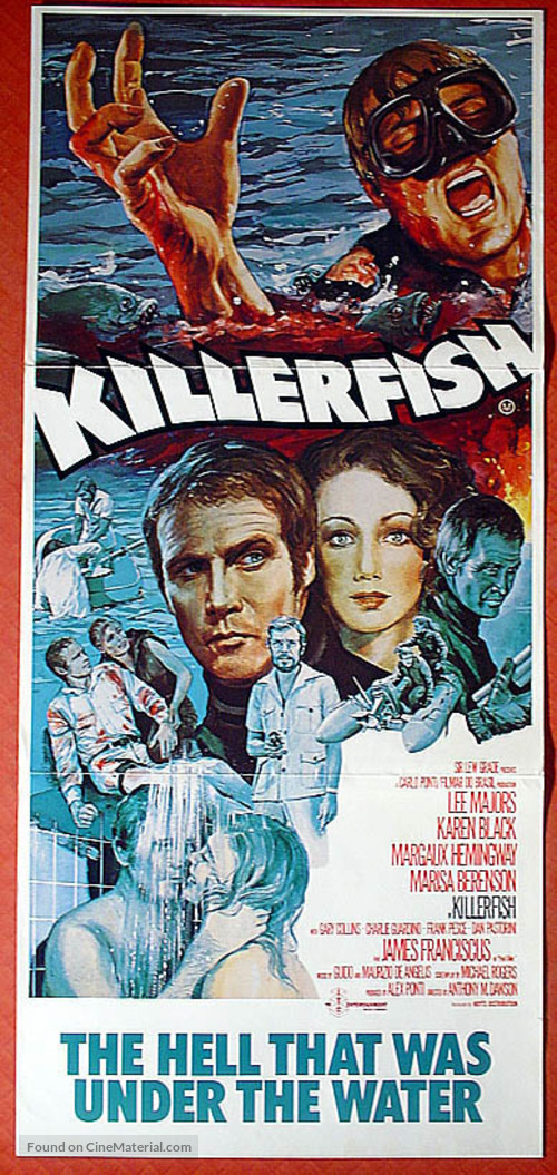 Killer Fish - Australian Movie Poster