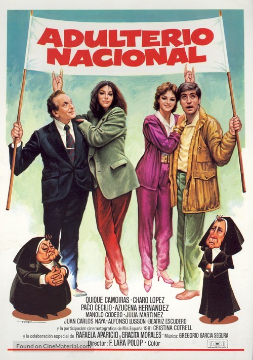 Adulterio nacional - Spanish Movie Poster