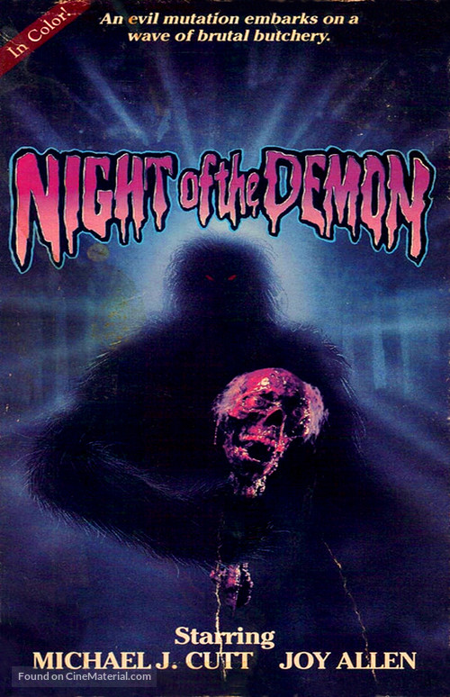 Night of the Demon - Movie Cover