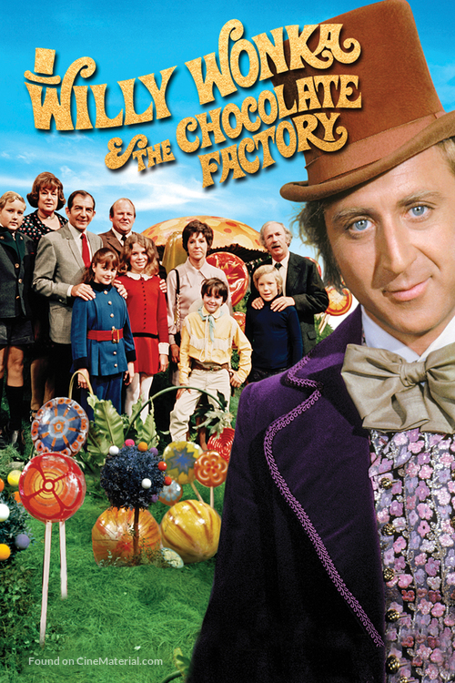 Willy Wonka &amp; the Chocolate Factory - DVD movie cover