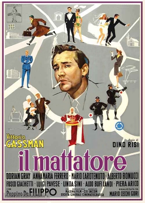 Il Mattatore - Italian Movie Poster