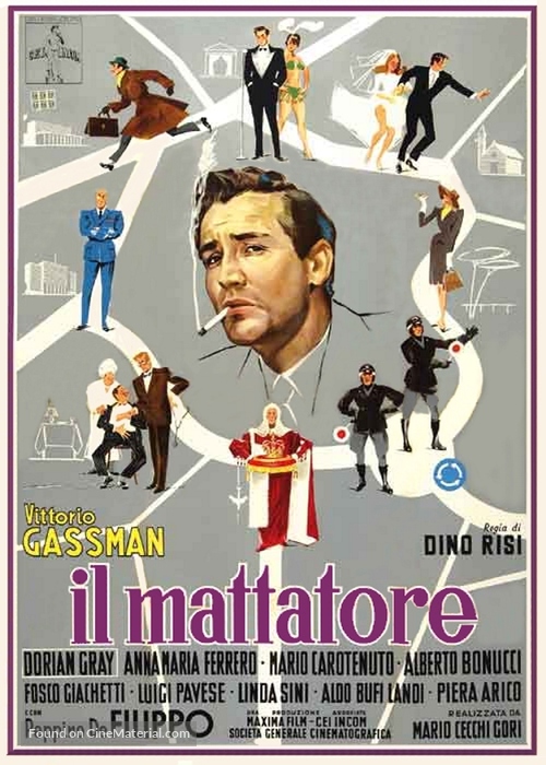 Mattatore, Il - Italian Movie Poster