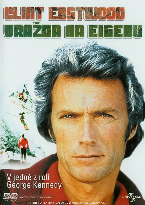 The Eiger Sanction - Czech DVD movie cover