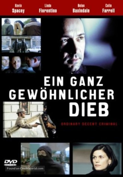 Ordinary Decent Criminal - German DVD movie cover