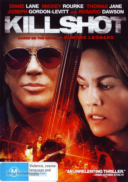 Killshot - Australian DVD movie cover