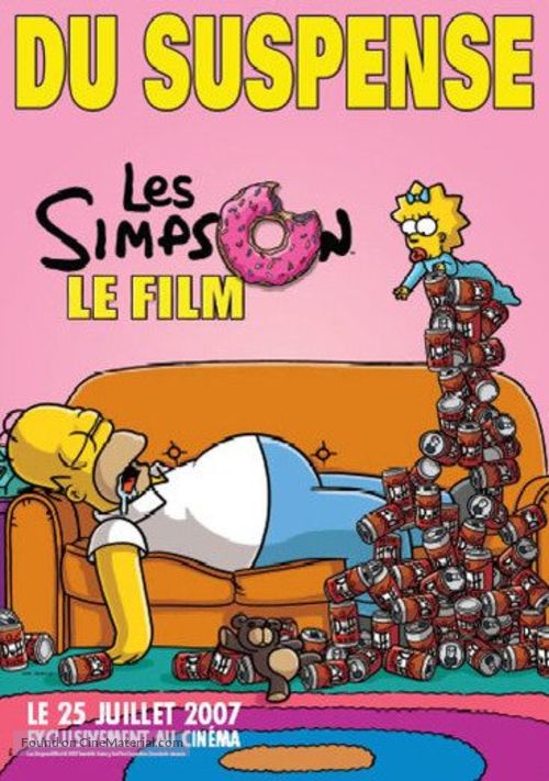 The Simpsons Movie - French poster