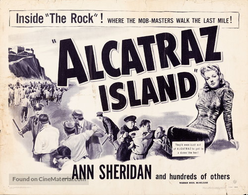 Alcatraz Island - Re-release movie poster