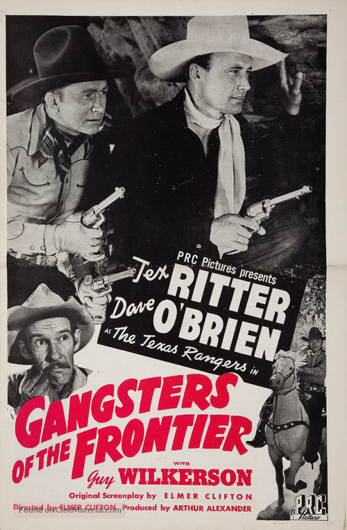 Gangsters of the Frontier - poster