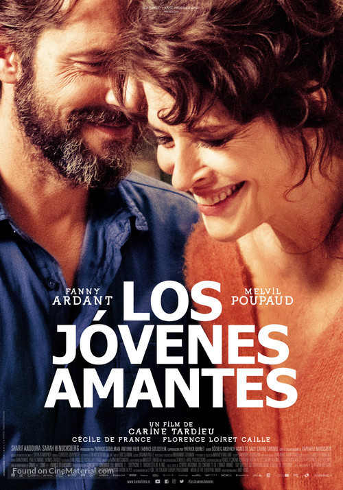 Les jeunes amants - Spanish Movie Poster