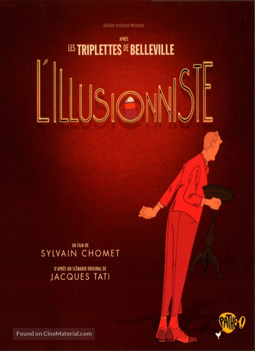 L&#039;illusionniste - French DVD movie cover