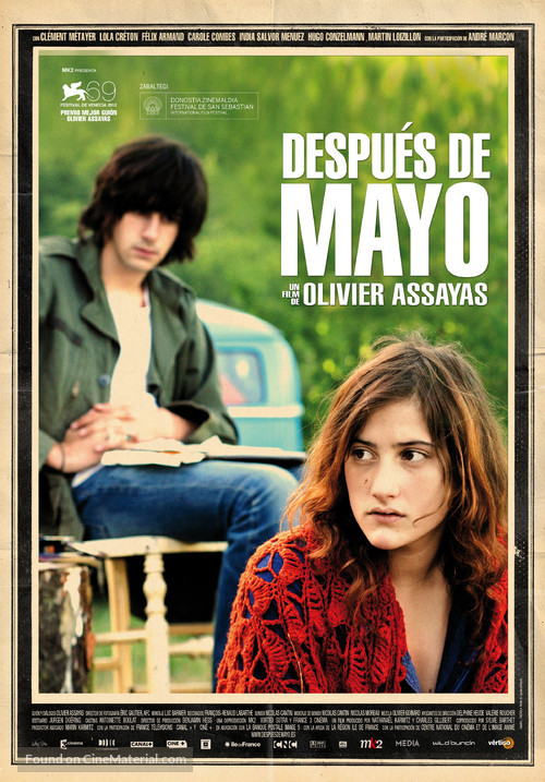 Apr&egrave;s mai - Spanish Movie Poster