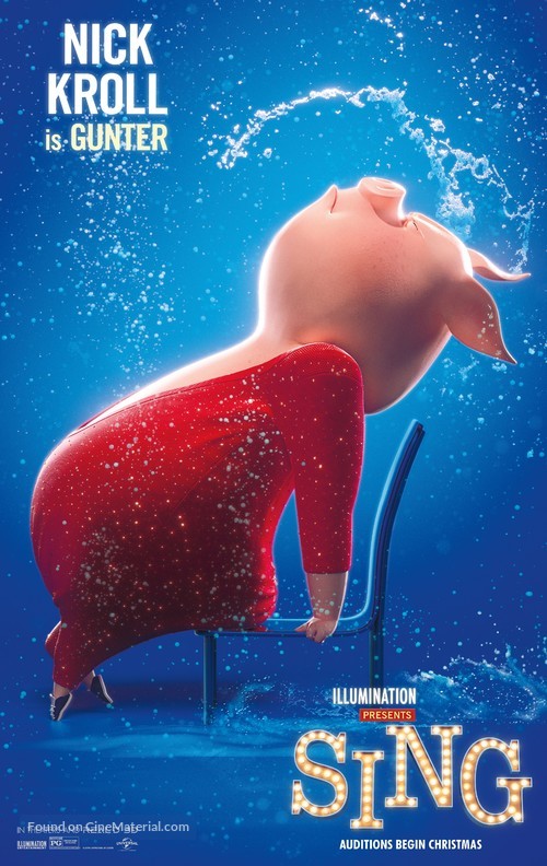 Sing - Movie Poster