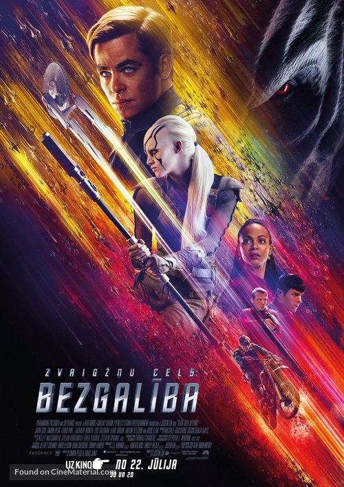 Star Trek Beyond - Latvian Movie Poster