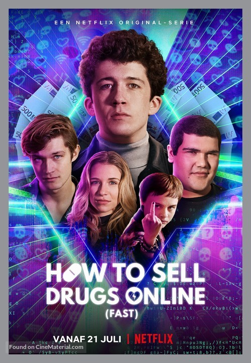 &quot;How to Sell Drugs Online: Fast&quot; - Dutch Movie Poster