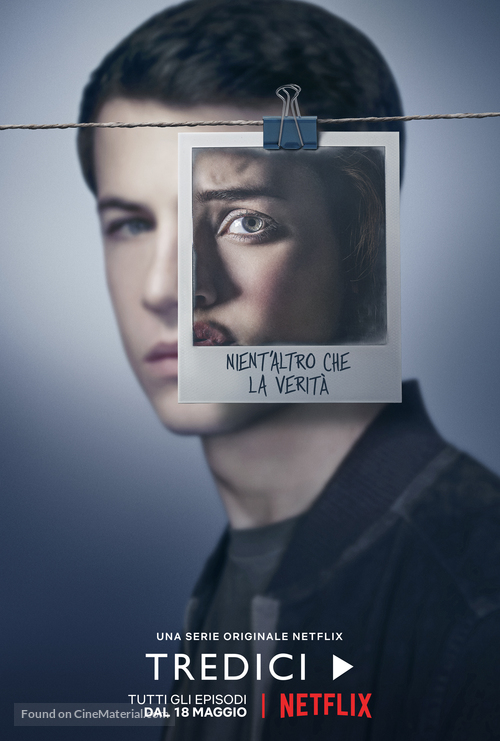 &quot;Thirteen Reasons Why&quot; - Italian Movie Poster