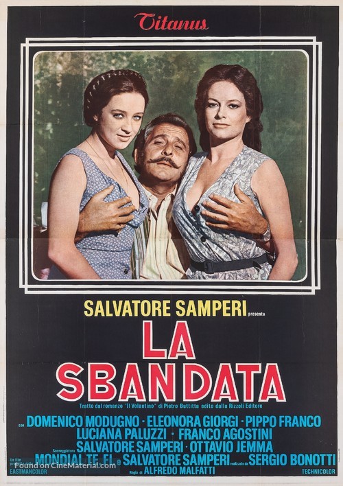 La sbandata - Italian Movie Poster