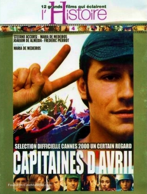 Capit&atilde;es de Abril - French DVD movie cover