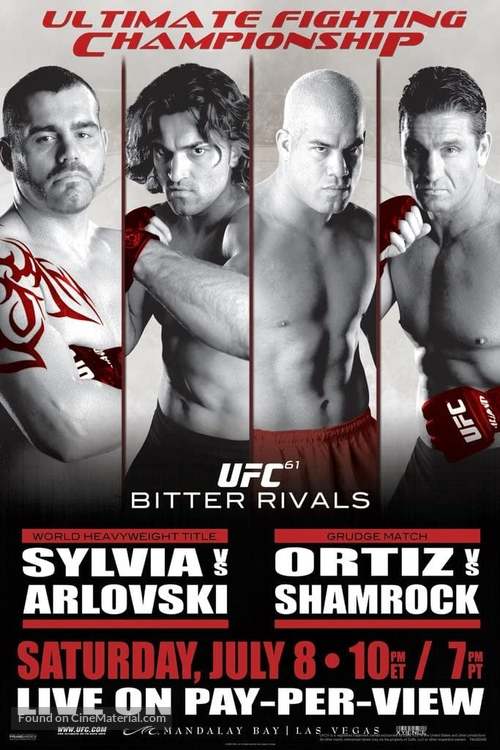 UFC 61: Bitter Rivals - Movie Poster