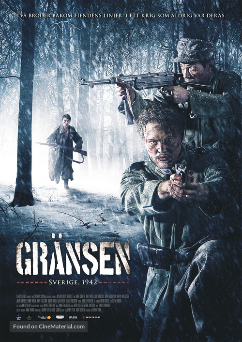 Gr&auml;nsen - Swedish Movie Poster