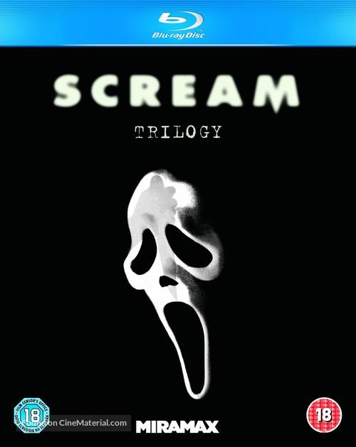 Scream - British Blu-Ray movie cover