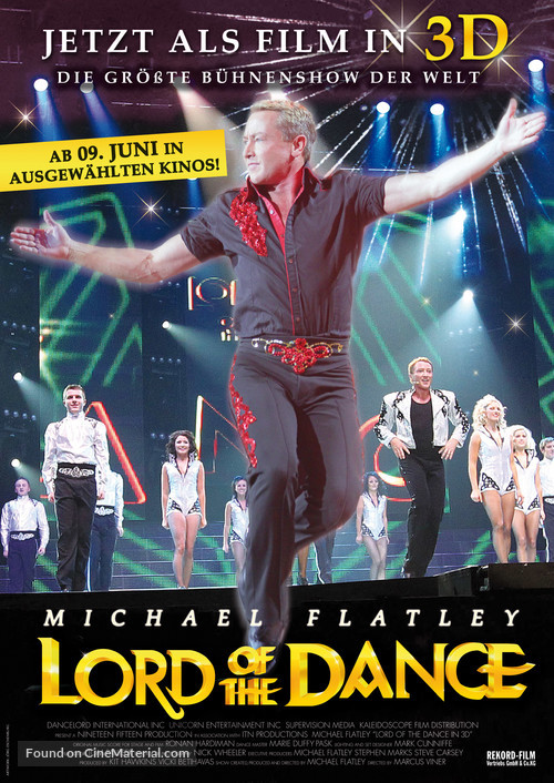Lord of the Dance in 3D - German Movie Poster