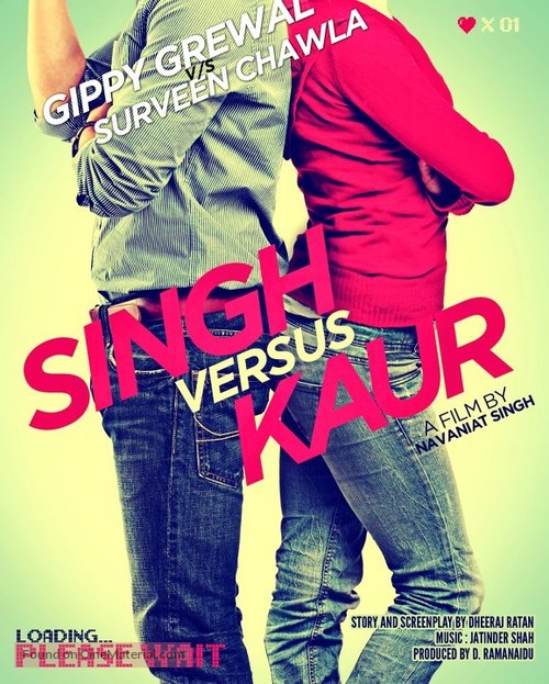 Singh vs. Kaur - Indian Movie Poster