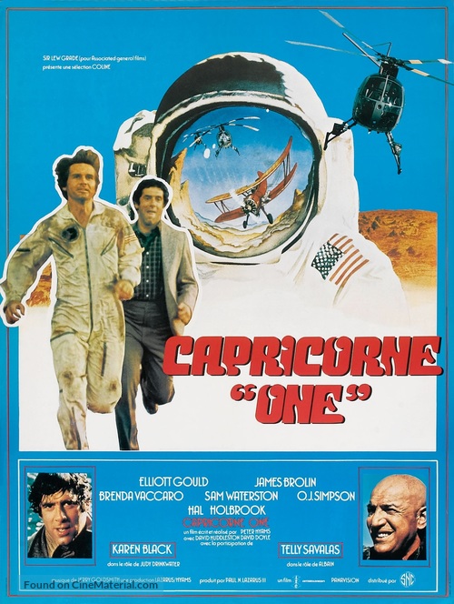 Capricorn One - French Movie Poster