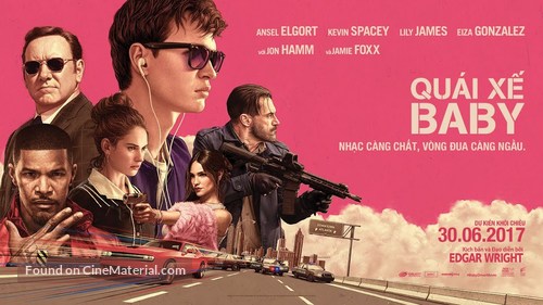 Baby Driver - Vietnamese Movie Poster