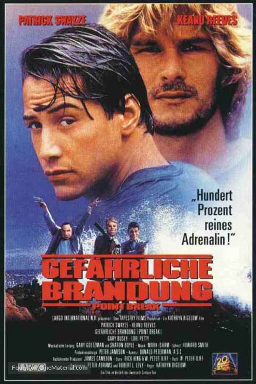 Point Break - German Movie Poster