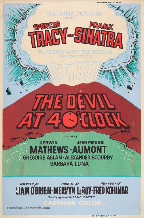 The Devil at 4 O&#039;Clock - Movie Poster