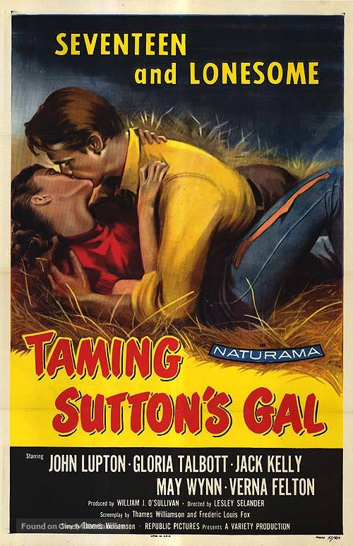 Taming Sutton&#039;s Gal - Movie Poster