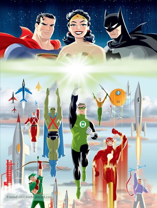 Justice League: The New Frontier - Key art