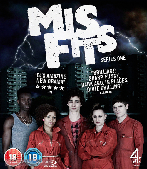 &quot;Misfits&quot; - British Blu-Ray movie cover