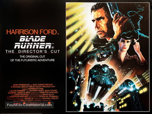 Blade Runner - British Movie Poster