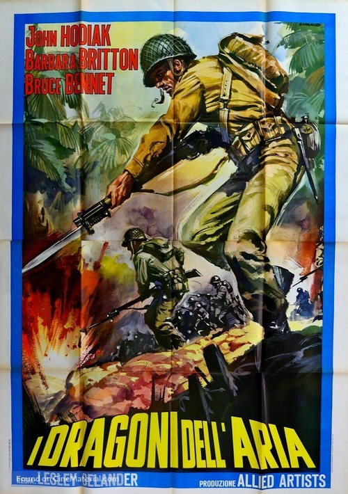 Dragonfly Squadron - Italian Movie Poster