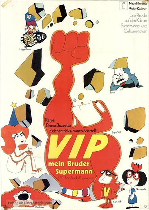 The SuperVips - German Movie Poster