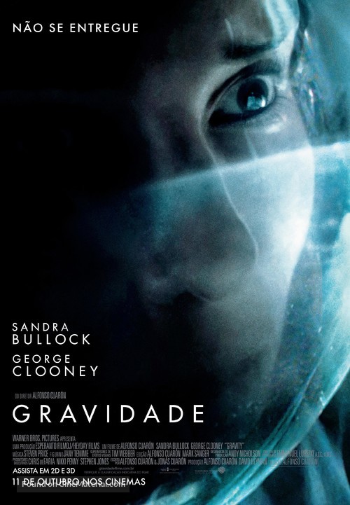 Gravity - Brazilian Movie Poster