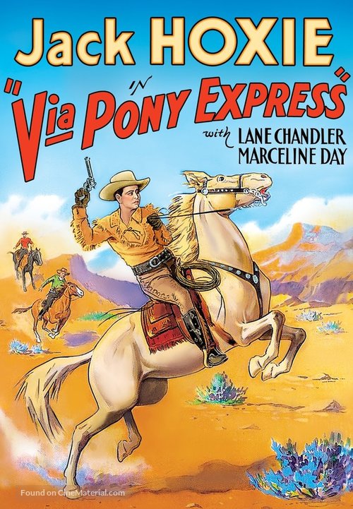 Via Pony Express - DVD movie cover