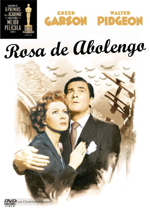 Mrs. Miniver - Argentinian DVD movie cover