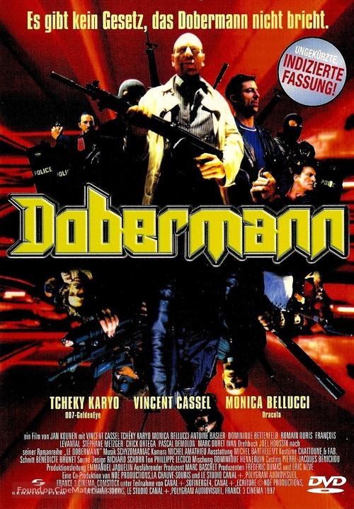 Dobermann - German DVD movie cover