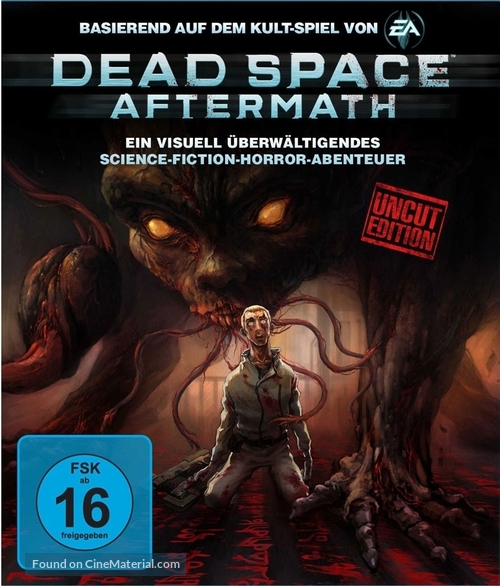 Dead Space: Aftermath - German Blu-Ray movie cover