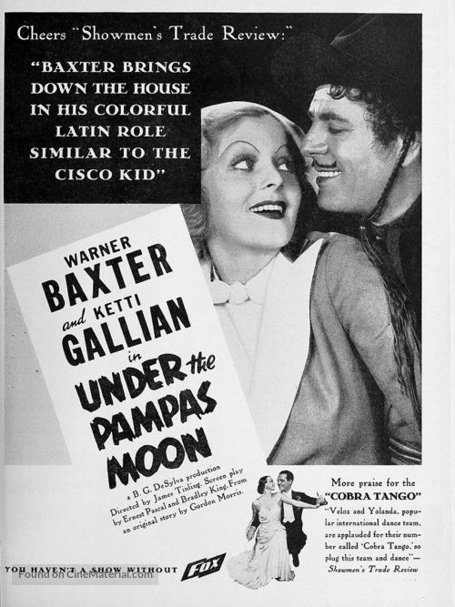 Under the Pampas Moon - Movie Poster