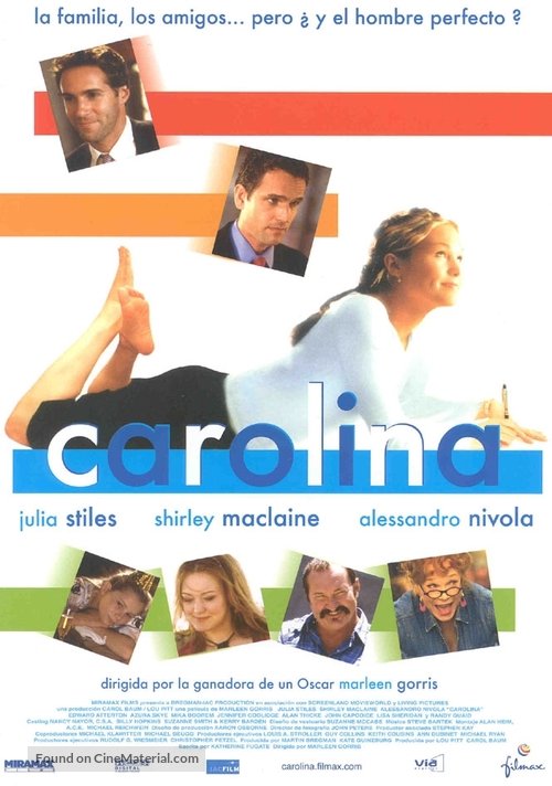 Carolina - Spanish Movie Poster